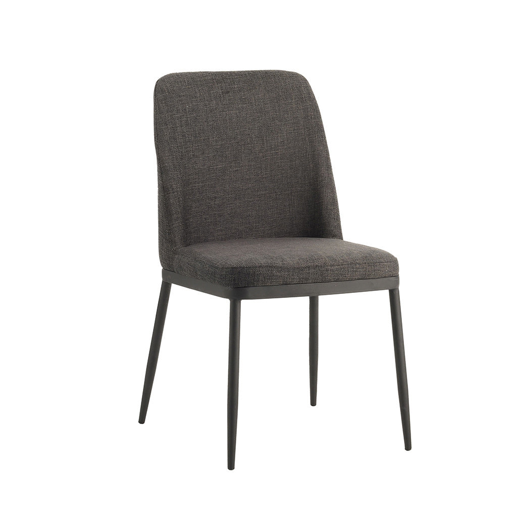 Dining Chair Dijon FavoFurn Anthracite LxBxH 73x65x53 Fabric Nnb