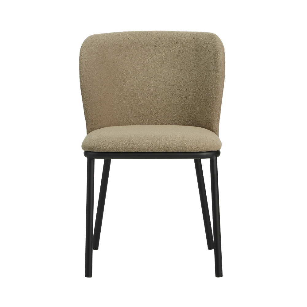 Dining Chair Bourges FavoFurn Taupe LxBxH 65x62x56 Fabric Nnb