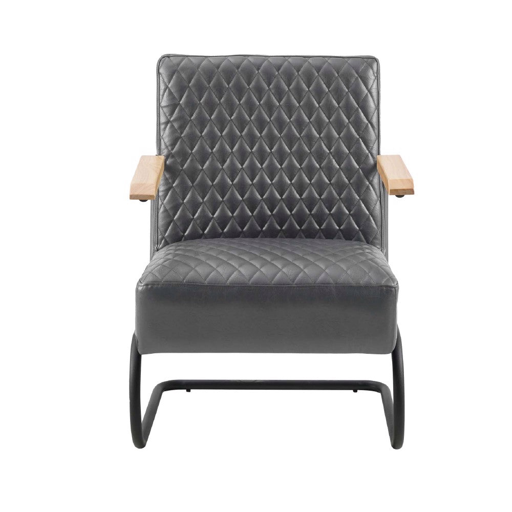 Armchair Mason FavoFurn Black LxBxH 68x64x39 Artificial leather Nnb