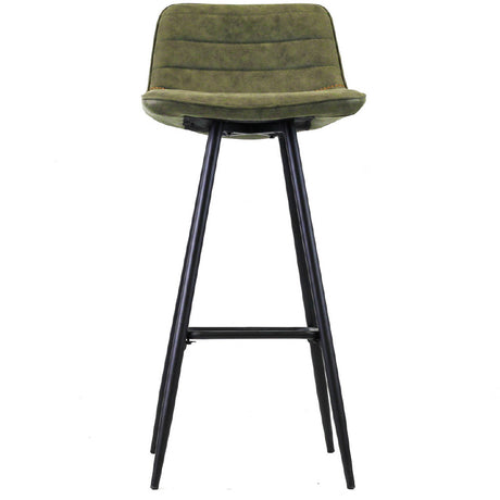 Bar Stool Jordan FavoFurn Green LxBxH 84x54x49 Fabric Nnb