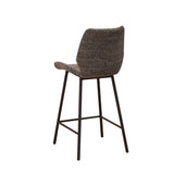 Bar Stool Barron FavoFurn Anthracite LxBxH 82x54x52 Chenille Nnb