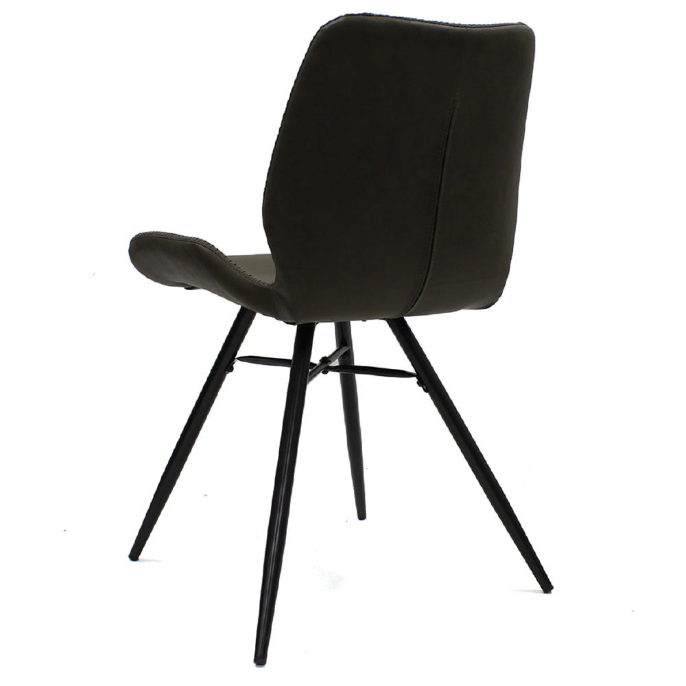 Dining Chair Barron FavoFurn Green LxBxH 72x68x50 Artificial leather Nnb