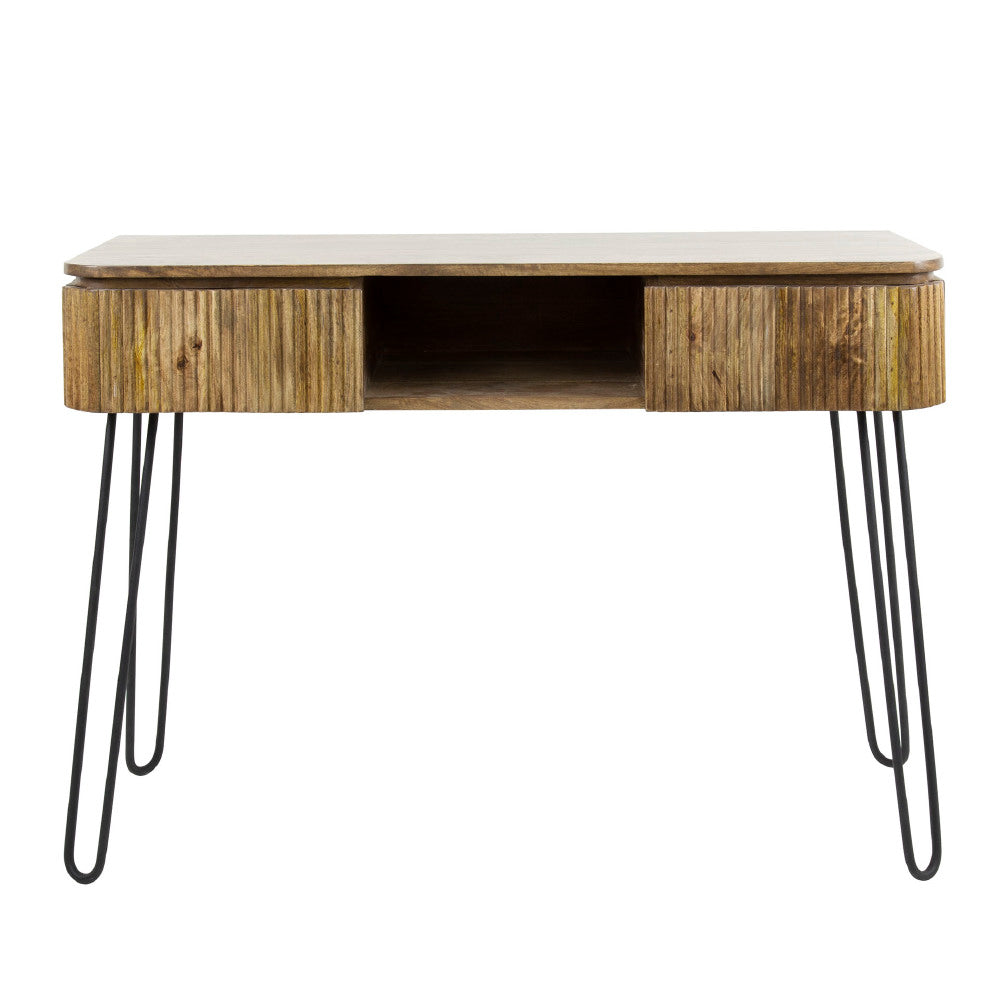 Dressing table Emerson HomeHaven Brown LxBxH 116x47x29 Mango wood Nnb