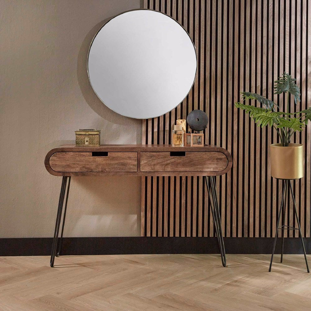 Dressing table Greco HomeHaven Brown LxBxH 124x35x28 Mango wood Nnb