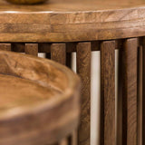 Coffee Table Barton HomeHaven Brown LxBxH 70x70x45 Mango wood Nnb