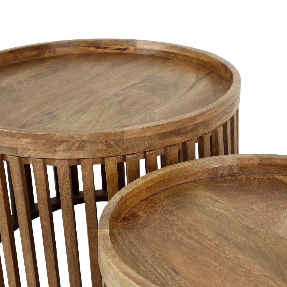 Coffee Table Barton HomeHaven Brown LxBxH 70x70x45 Mango wood Nnb