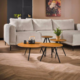 Coffee Table Larkin HomeHaven Brown Teak Nnb