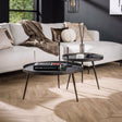 Coffee Table Kingston HomeHaven Grey LxBxH 80x80x13 Metal Nnb