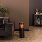 Floor lamp Terrell HomeHaven Black LxBxH 68x25x25 Metal Nnb