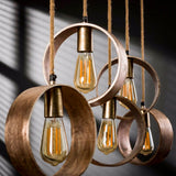Pendant Light Rhett HomeHaven Anthracite LxBxH 112x25x18 Metal Nnb